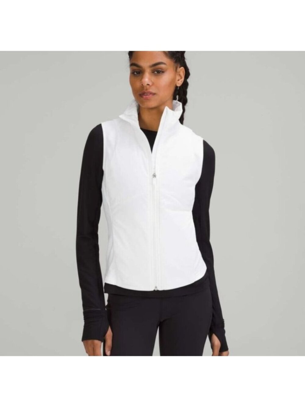 Lululemon Push Your Pace Vest White like new
